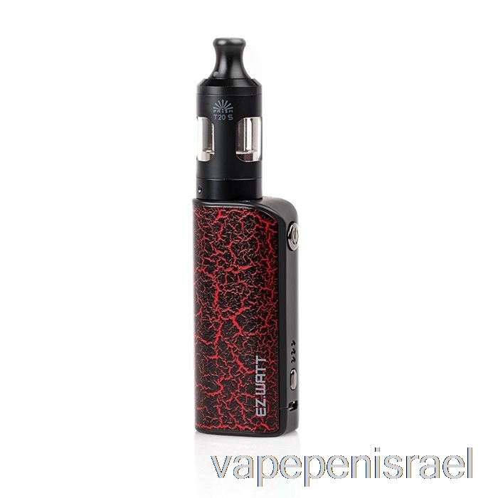 חד פעמי Vape Israel Innokin Ez.watt 35w ערכת התחלה אדום ושחור פצפוץ
